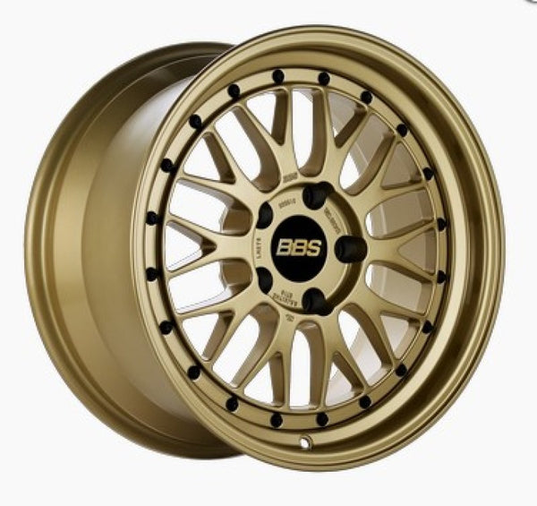 BBS LM 19x8.5 5x112 ET48 Gold Anniversary Edition Wheel -82mm PFS/Clip Required