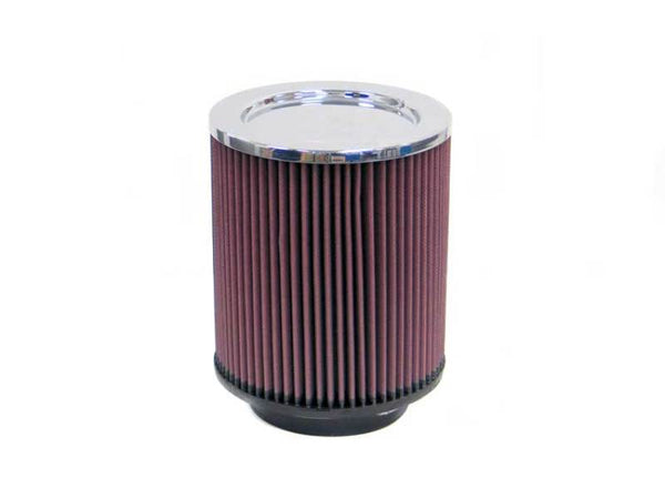 K&N Universal Air Filter - Round Straight 4in Flange ID x 7in OD x 8in Height (Fits Hilborn VS)
