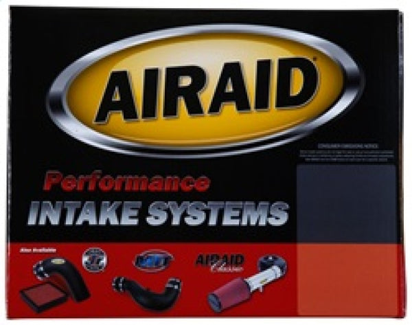 Airaid 07-11 Jeep Wrangler JK 3.8L MXP Intake System w/ Tube (Dry / Black Media)