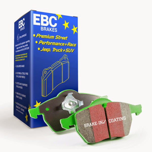 EBC 10+ Mini Countryman 1.6 Cooper Greenstuff Rear Brake Pads
