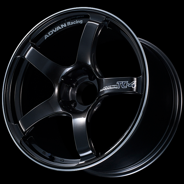 Advan TC4 18x10 +35 5-114.3 Racing Black Gunmetallic & Ring Wheel