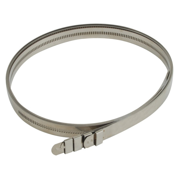 DEI Stainless Steel Positive Locking Tie 1/2in (12mm) x 40in - 4 per pack