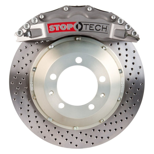 StopTech 07-13 BMW 335i Front BBK w/ Trophy Anodized ST-60 Calipers Drilled 380x32mm Rotors Pads