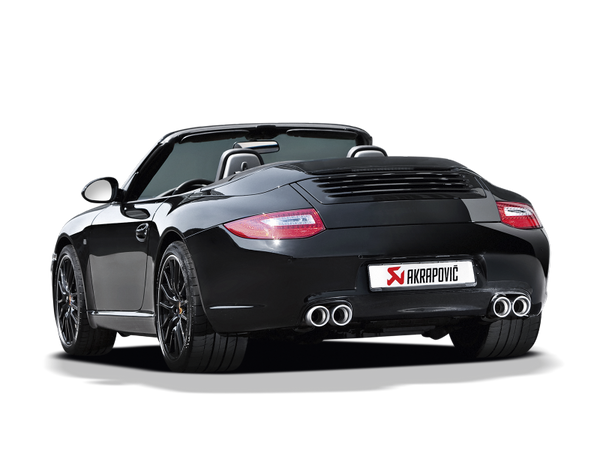 Akrapovic 08-12 Porsche 911 Carrera S/4/4S/GTS Slip-On Race Line (Titanium) w/ Titanium Tips