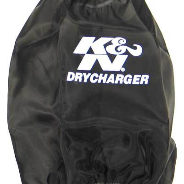 K&N Black DryCharger Round Tapered Air Filter Wrap