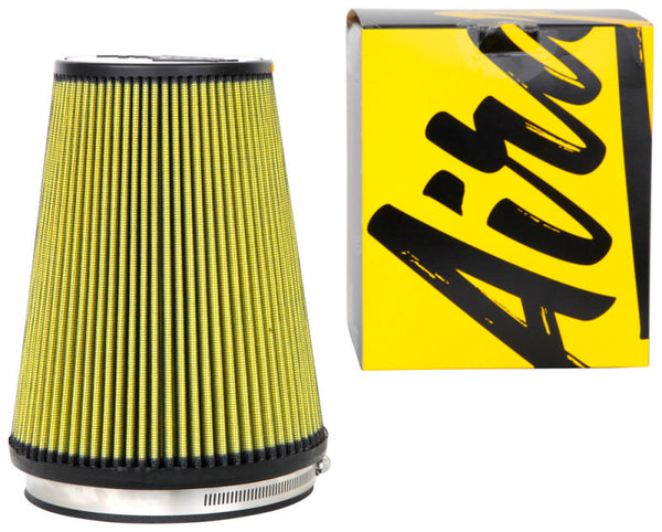 Airaid Universal Air Filter - Cone 6in Flange x 7-1/4in Base x 5in Top x 9in Height - Synthaflow