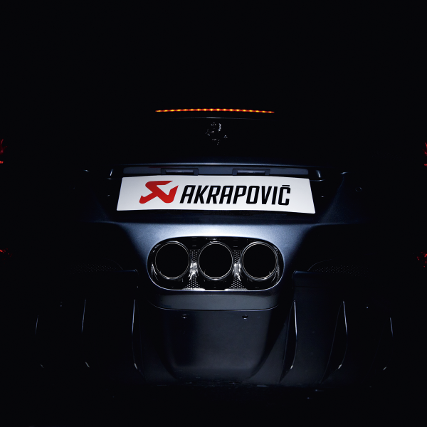 Akrapovic 10-15 Ferrari 458 Italia/458 Spyder Slip-On Line (Titanium) w/ Carbon Tips