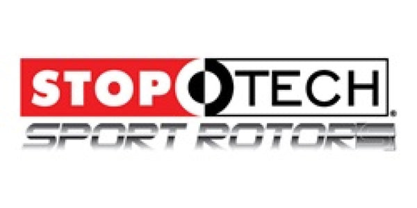 StopTech Select Sport 14-19 Audi A4i Slotted and Drilled Right Front Rotor