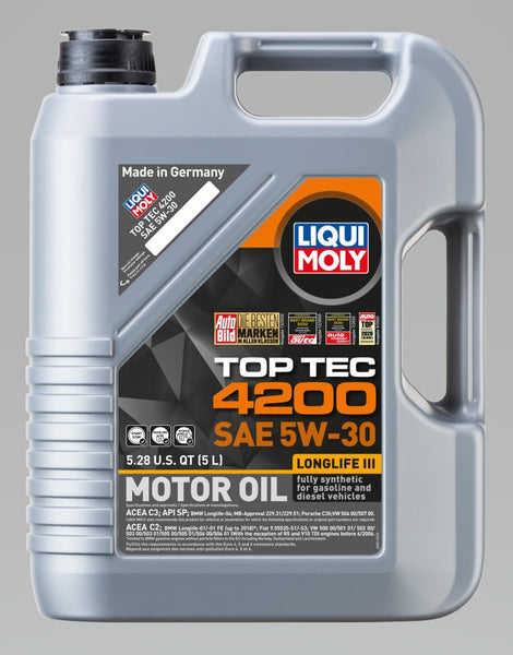 LIQUI MOLY 5L Top Tec 4200 Motor Oil 5W-30