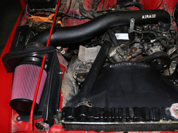 Airaid 97-02 Jeep Wrangler 2.5L CAD Intake System w/ Tube (Dry / Red Media)
