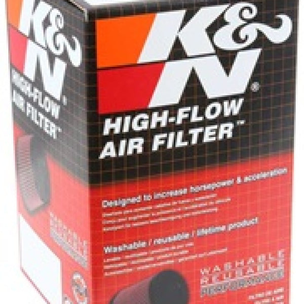 K&N Universal Clamp-On Air Filter 2-7/16in Flange 4-1/2x3-3/4in Base 3x2in Top 6in Height