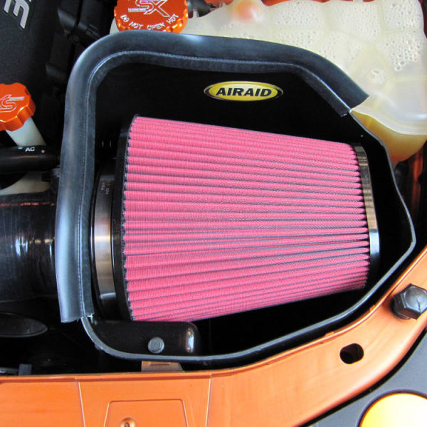Airaid 11-14 Dodge Charger/Challenger MXP Intake System w/ Silicone Tube (Oiled / Red Media)