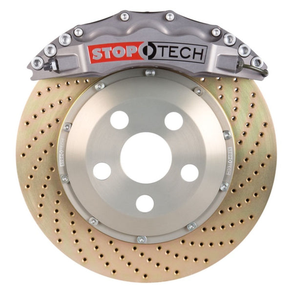 StopTech 07-13 BMW 335i Front BBK w/ Trophy Anodized ST-60 Calipers Zinc Drilled 380x32mm Rotors