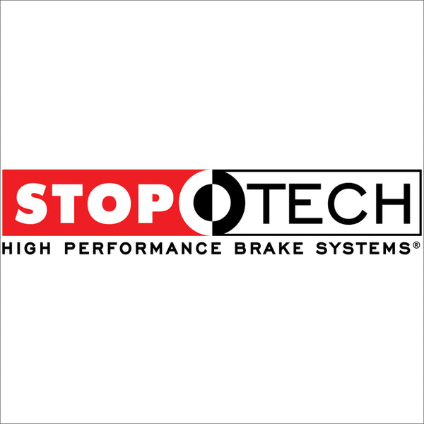 StopTech BBK 98-06 Audi TT 1.8T / 99-03 S3 Front ST-40 328x28 Trophy Anodized Zinc Slotted Rotors