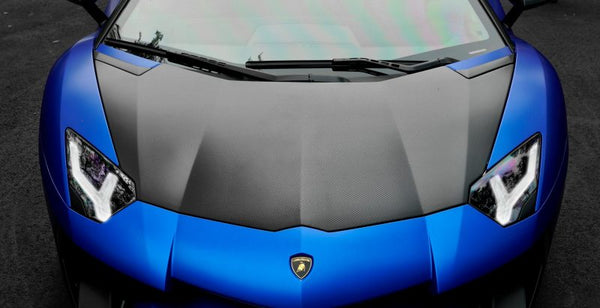 Vorsteiner Lamborghini Aventador Zaragoza Edizione Aero Hood Carbon Fiber PP 2x2 Glossy
