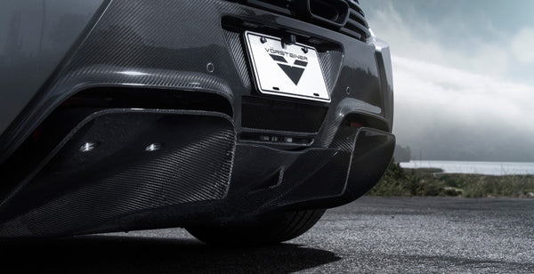 Vorsteiner Mclaren MP4-12C Coupe V-MC Aero Rear Bumper Rear Diffuser Carbon Fiber PP 2x2 Glossy