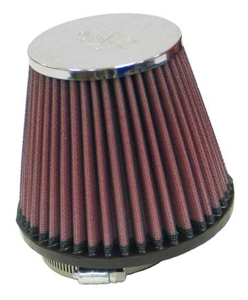 K&N Universal Chrome Filter 2.875in Flange ID / 5.188 Base OD / 3.5in Top OD / 4.438in Height