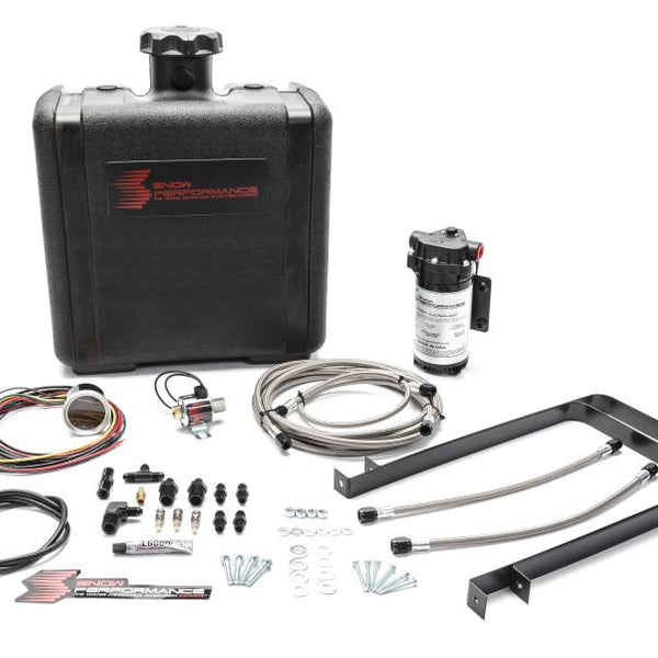 Snow Performance Stg 2 Boost Cooler Water Injection Kit TD Univ. (SS Braided Line and 4AN Fittings)