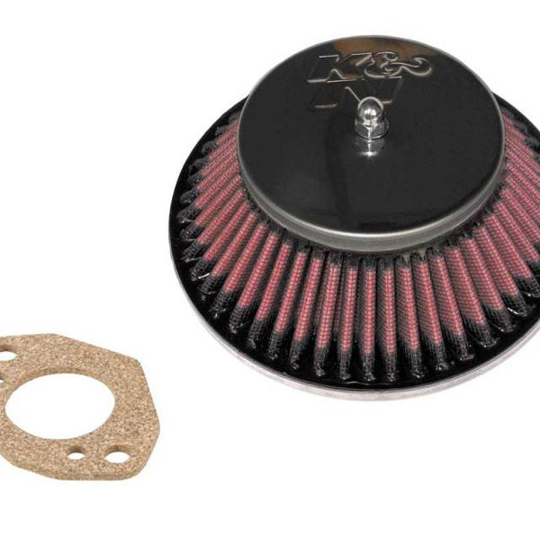 K&N Custom Racing Assembly - Round Tapered - Red 1.375in Neck Flange - 2.25in Over Height