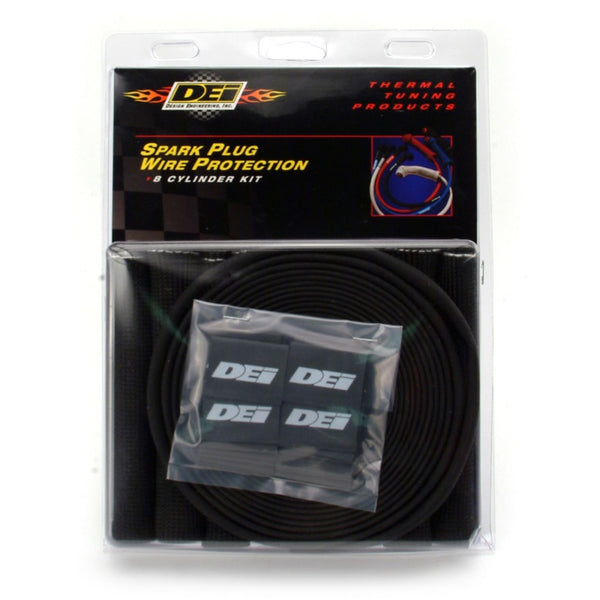 DEI Protect-A-Boot and Wire Kit 8 Cylinder - Black
